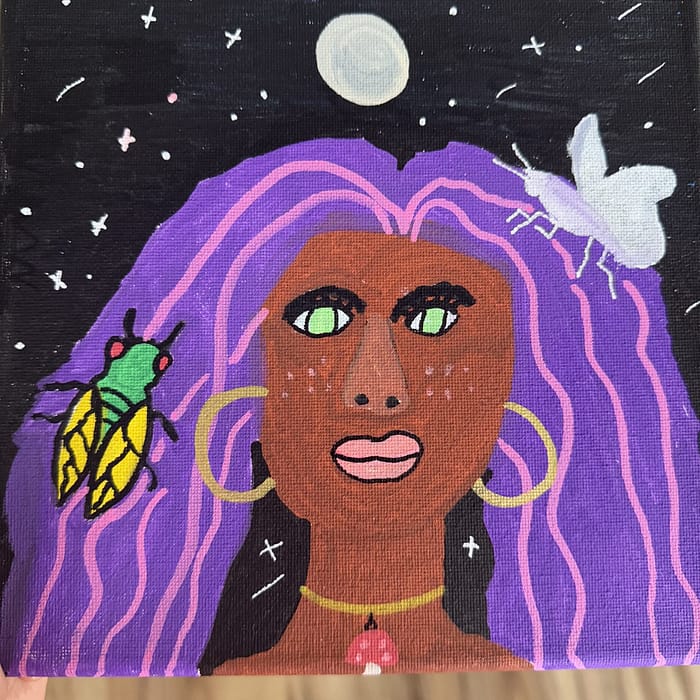 The Beauty of Growth - Posca Painting