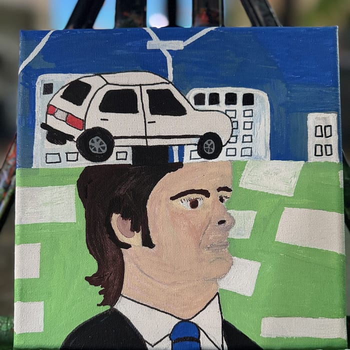 Mind Split - Acrylic Painting